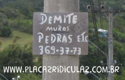 Placas Ridculas