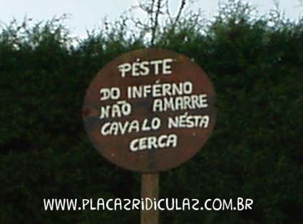 Placas Ridculas